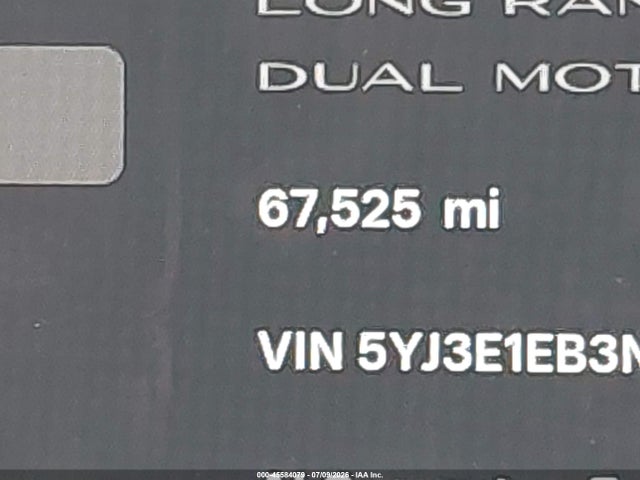 Продажа на аукционе авто 2022 Tesla Model 3 Long Range Dual Motor All-wheel Drive, vin: 5YJ3E1EB3NF126991, номер лота: 45584079