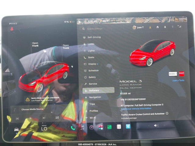 Продажа на аукционе авто 2022 Tesla Model 3 Long Range Dual Motor All-wheel Drive, vin: 5YJ3E1EB3NF126991, номер лота: 45584079