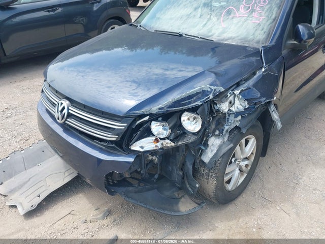 Продажа на аукционе авто 2013 Volkswagen Tiguan S, vin: WVGAV7AX1DW556598, номер лота: 45584178