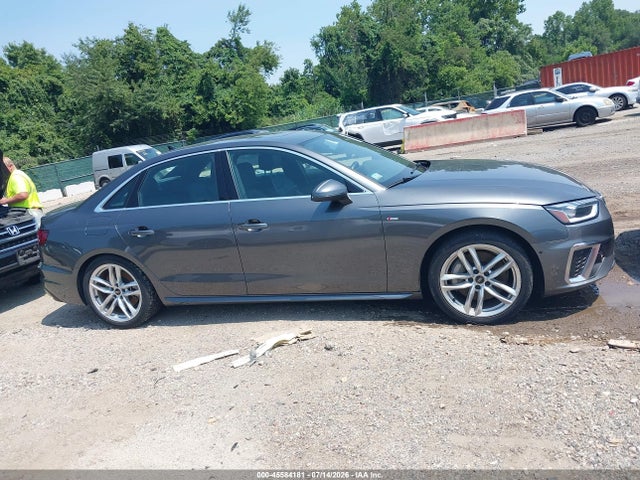 Продаж на аукціоні авто 2024 Audi A4 Premium Plus 45 Tfsi S Line Quattro S Tronic, vin: WAUEAAF43RN013499, номер лоту: 45584181