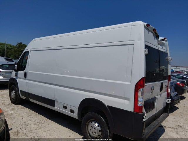 45584215 :رقم المزاد ، 3C6LRVDG3NE133509 vin ، 2022 Ram Promaster 2500 High Roof 159 Wb مزاد بيع