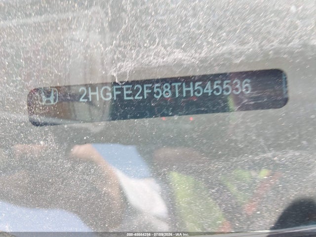 Продаж на аукціоні авто 2026 Honda Civic Sport, vin: 2HGFE2F58TH545536, номер лоту: 45584256
