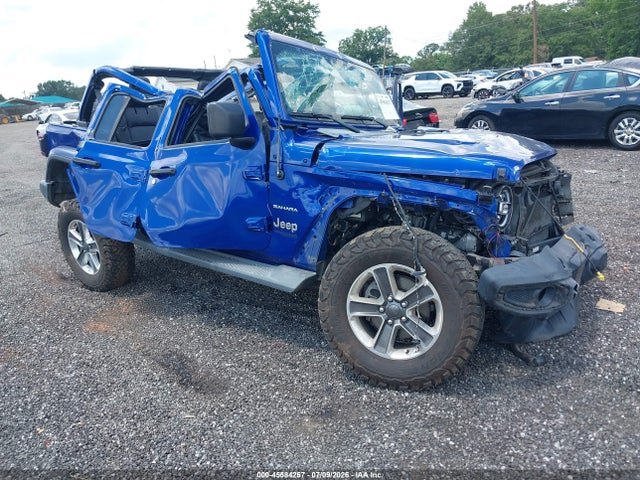 Aukcja sprzedaży 2020 Jeep Wrangler Unlimited Sahara 4x4, vin: 1C4HJXEN3LW166642, numer aukcji: 45584257