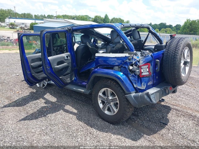45584257 :رقم المزاد ، 1C4HJXEN3LW166642 vin ، 2020 Jeep Wrangler Unlimited Sahara 4x4 مزاد بيع
