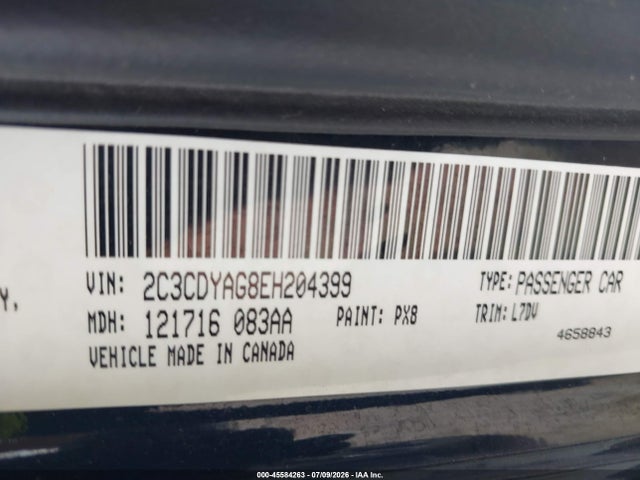 Продаж на аукціоні авто 2014 Dodge Challenger Sxt, vin: 2C3CDYAG8EH204399, номер лоту: 45584263