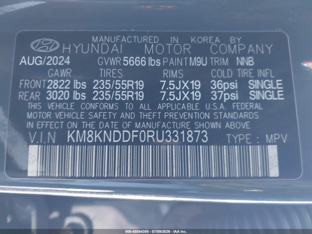 Hyundai Ioniq 5 Sel 2024 KM8KNDDF0RU331873 Image 9