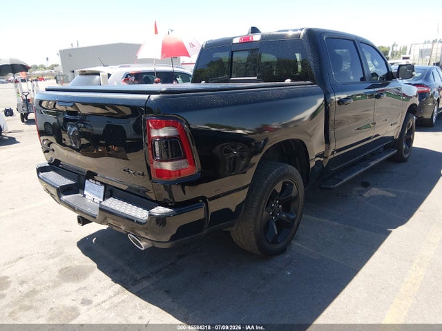 45584318 :رقم المزاد ، 1C6SRFFT5KN606359 vin ، 2019 Ram 1500 Big Horn/lone Star  4x4 5'7 Box مزاد بيع