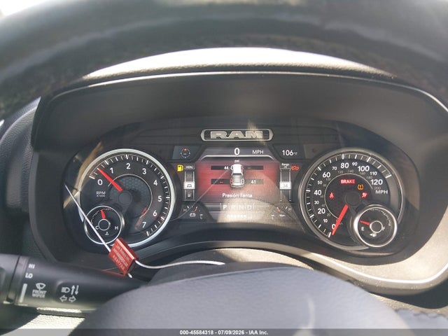 45584318 :رقم المزاد ، 1C6SRFFT5KN606359 vin ، 2019 Ram 1500 Big Horn/lone Star  4x4 5'7 Box مزاد بيع