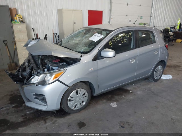 2021 Mitsubishi Mirage Carbonite Edition/es/le მანქანა იყიდება აუქციონზე, vin: ML32AUHJ8MH005676, აუქციონის ნომერი: 45584429
