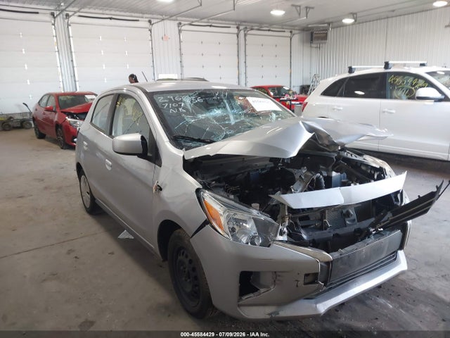 2021 Mitsubishi Mirage Carbonite Edition/es/le მანქანა იყიდება აუქციონზე, vin: ML32AUHJ8MH005676, აუქციონის ნომერი: 45584429