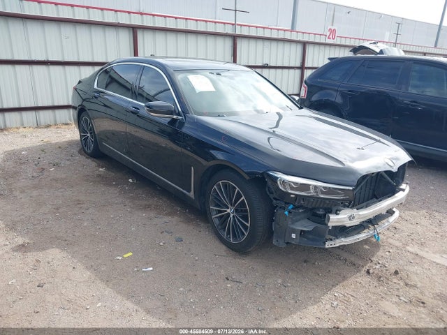 2020 Bmw 740i მანქანა იყიდება აუქციონზე, vin: WBA7T2C01LCD75752, აუქციონის ნომერი: 45584509