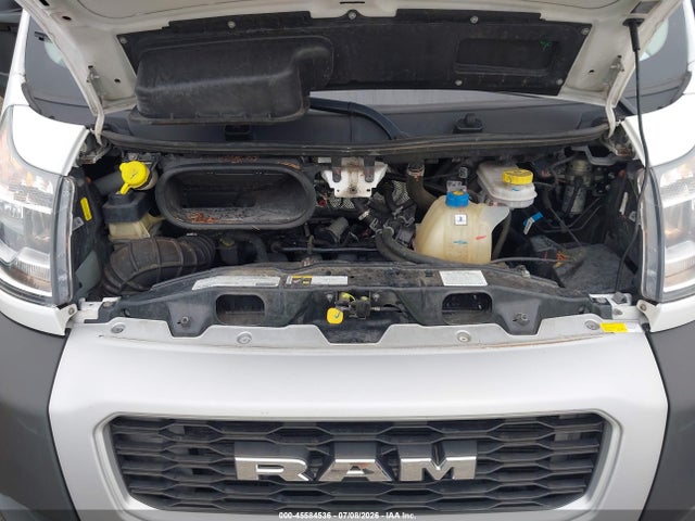 45584536 :رقم المزاد ، 3C6LRVPGXME513800 vin ، 2021 Ram Promaster 2500 Window Van High Roof 159 Wb مزاد بيع