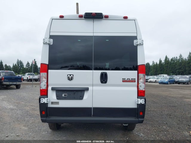 45584536 :رقم المزاد ، 3C6LRVPGXME513800 vin ، 2021 Ram Promaster 2500 Window Van High Roof 159 Wb مزاد بيع