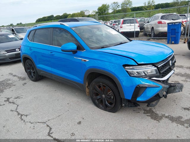 2022 Volkswagen Taos 1.5t Se მანქანა იყიდება აუქციონზე, vin: 3VVWX7B27NM069092, აუქციონის ნომერი: 45584537