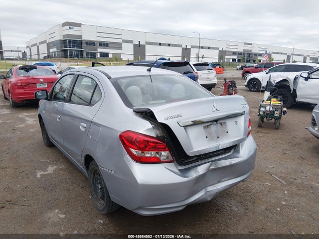 2019 Mitsubishi Mirage G4 Es მანქანა იყიდება აუქციონზე, vin: ML32F3FJ7KHF00773, აუქციონის ნომერი: 45584552