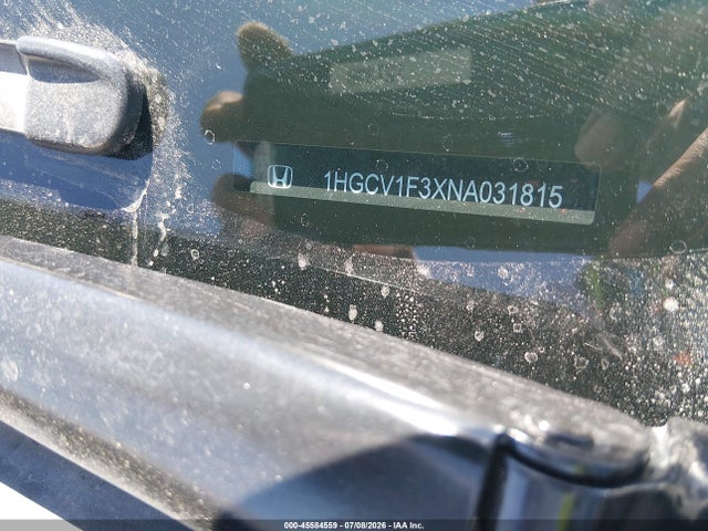Honda Accord Sport 2022 1HGCV1F3XNA031815 Image 9