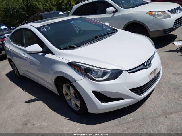2016 Hyundai Elantra Value Edition მანქანა იყიდება აუქციონზე, vin: 5NPDH4AE4GH739848, აუქციონის ნომერი: 45584560