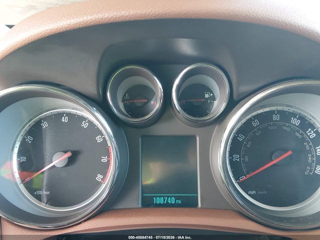 45584745 :رقم المزاد ، KL4CJGSB9GB725218 vin ، 2016 Buick Encore Leather مزاد بيع