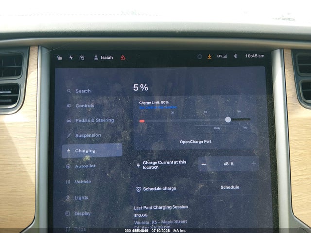 5YJXCAE22LF262324 Tesla Model X Long Range Dual Motor All-wheel Drive/long Range Plus Dual Motor All-wheel Drive
