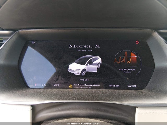 5YJXCAE22LF262324 Tesla Model X Long Range Dual Motor All-wheel Drive/long Range Plus Dual Motor All-wheel Drive