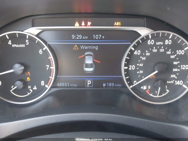 1N4BL4CV9NN329391 Nissan Altima Sr Fwd