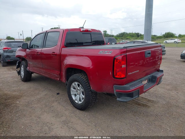 Продажа на аукционе авто 2021 Chevrolet Colorado 2wd  Short Box Lt, vin: 1GCGSCEN4M1294677, номер лота: 45584908