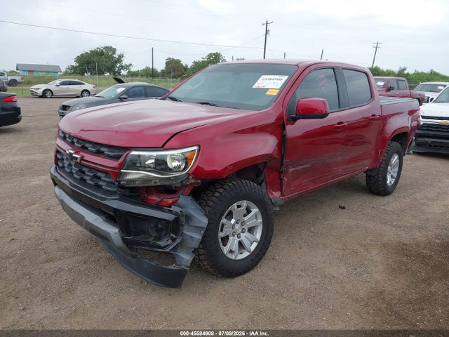 Продажа на аукционе авто 2021 Chevrolet Colorado 2wd  Short Box Lt, vin: 1GCGSCEN4M1294677, номер лота: 45584908