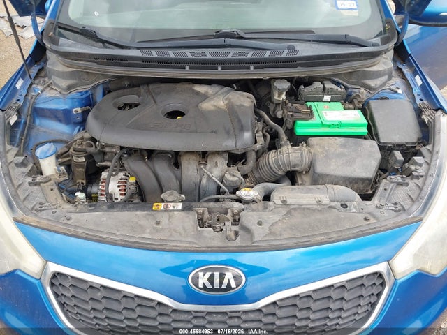2014 Kia Forte Ex მანქანა იყიდება აუქციონზე, vin: KNAFZ4A89E5107020, აუქციონის ნომერი: 45584953