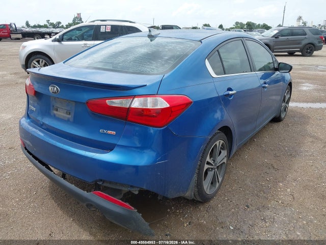 2014 Kia Forte Ex მანქანა იყიდება აუქციონზე, vin: KNAFZ4A89E5107020, აუქციონის ნომერი: 45584953