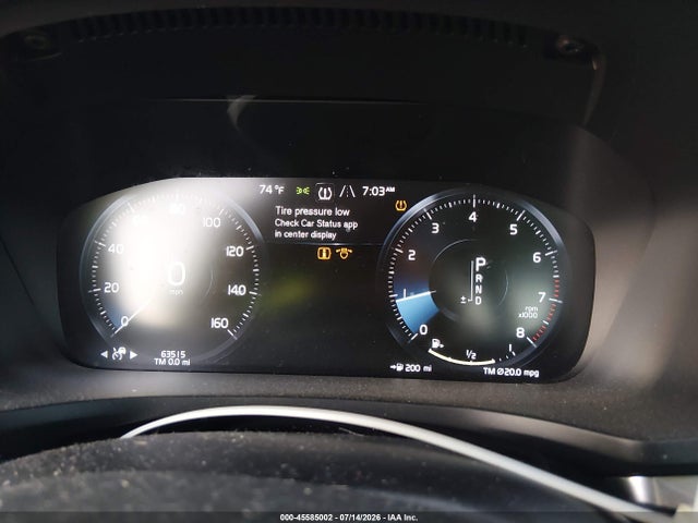 Продажа на аукционе авто 2020 Volvo S60 T6 Inscription, vin: 7JRA22TL1LG072709, номер лота: 45585002