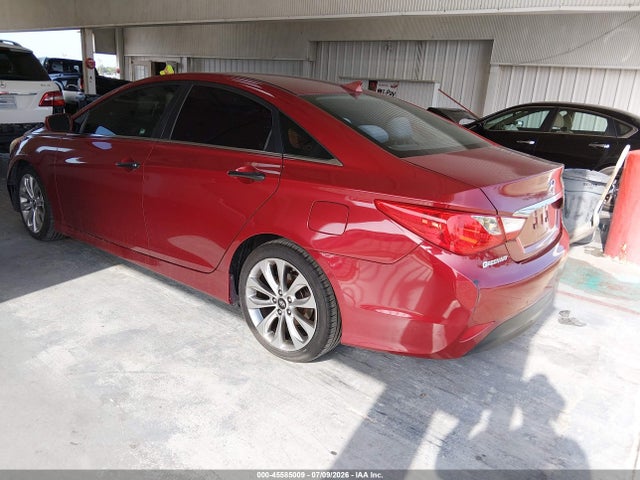 2014 Hyundai Sonata Gls მანქანა იყიდება აუქციონზე, vin: 5NPEB4AC3EH821359, აუქციონის ნომერი: 45585009