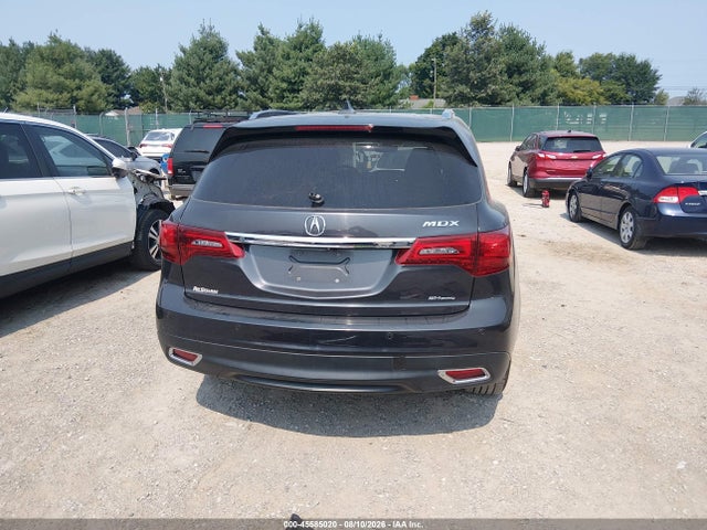 2016 Acura Mdx Advance   Entertainment Packages/advance Package მანქანა იყიდება აუქციონზე, vin: 5FRYD4H91GB049509, აუქციონის ნომერი: 45585020