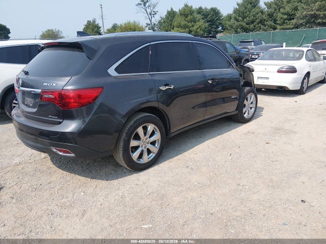2016 Acura Mdx Advance   Entertainment Packages/advance Package მანქანა იყიდება აუქციონზე, vin: 5FRYD4H91GB049509, აუქციონის ნომერი: 45585020
