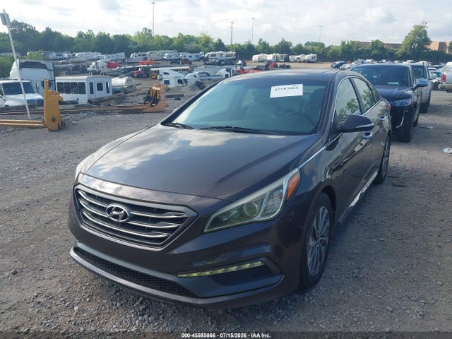 2016 Hyundai Sonata Sport მანქანა იყიდება აუქციონზე, vin: 5NPE34AF3GH312303, აუქციონის ნომერი: 45585066