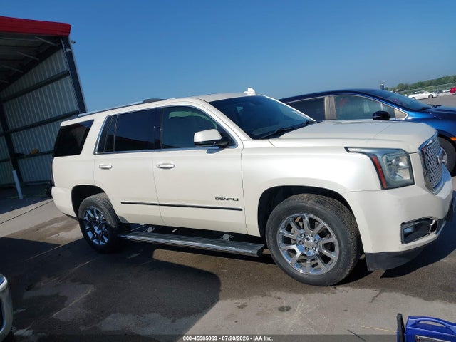 2015 Gmc Yukon Denali მანქანა იყიდება აუქციონზე, vin: 1GKS2CKJ8FR627659, აუქციონის ნომერი: 45585069