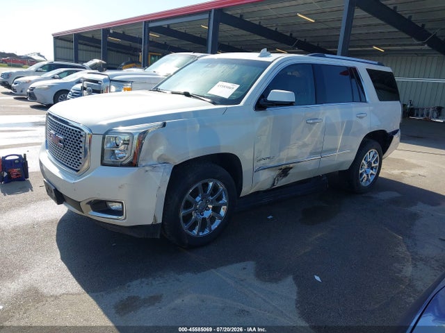 2015 Gmc Yukon Denali მანქანა იყიდება აუქციონზე, vin: 1GKS2CKJ8FR627659, აუქციონის ნომერი: 45585069