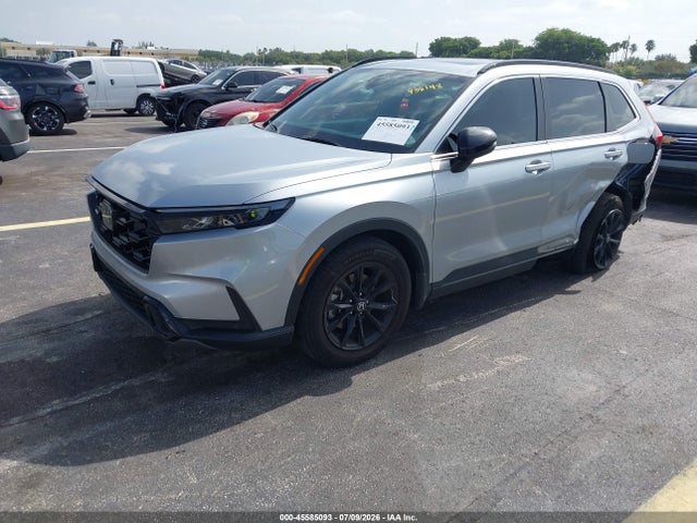 45585093 :رقم المزاد ، 7FARS5H86SE006516 vin ، 2025 Honda Cr-v Hybrid Sport-l مزاد بيع