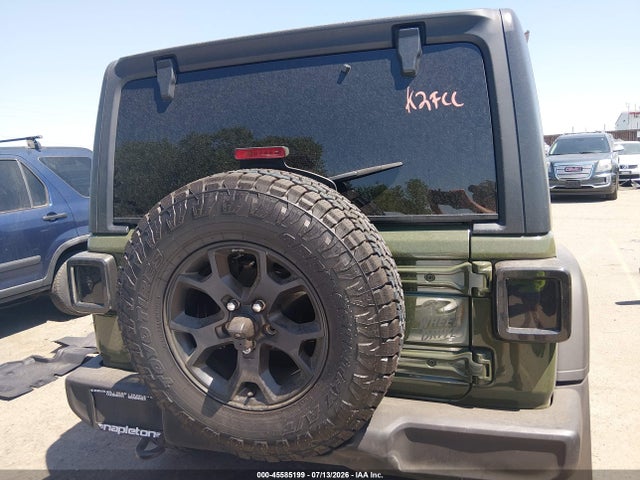 Продажа на аукционе авто 2021 Jeep Wrangler Unlimited Willys 4x4, vin: 1C4HJXDG9MW541065, номер лота: 45585199