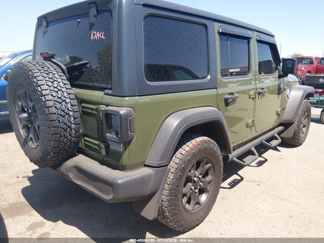 Продажа на аукционе авто 2021 Jeep Wrangler Unlimited Willys 4x4, vin: 1C4HJXDG9MW541065, номер лота: 45585199