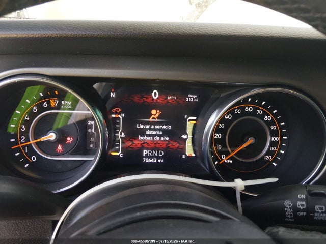 Продажа на аукционе авто 2021 Jeep Wrangler Unlimited Willys 4x4, vin: 1C4HJXDG9MW541065, номер лота: 45585199
