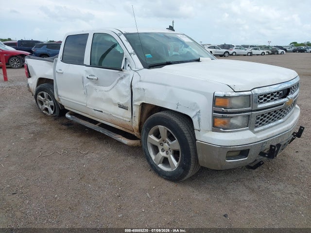 45585220 :رقم المزاد ، 3GCPCREC4FG149061 vin ، 2015 Chevrolet Silverado 1500 Lt مزاد بيع