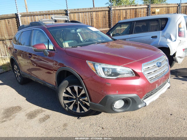 Продаж на аукціоні авто 2015 Subaru Outback 3.6r Limited, vin: 4S4BSELC7F3262221, номер лоту: 45585291