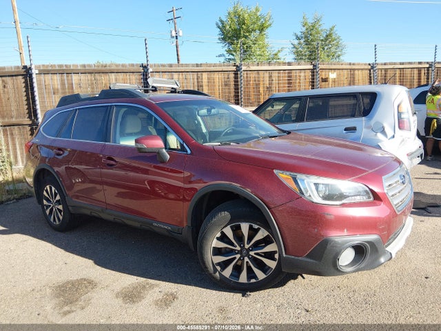 Продаж на аукціоні авто 2015 Subaru Outback 3.6r Limited, vin: 4S4BSELC7F3262221, номер лоту: 45585291