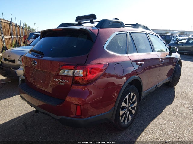Продаж на аукціоні авто 2015 Subaru Outback 3.6r Limited, vin: 4S4BSELC7F3262221, номер лоту: 45585291