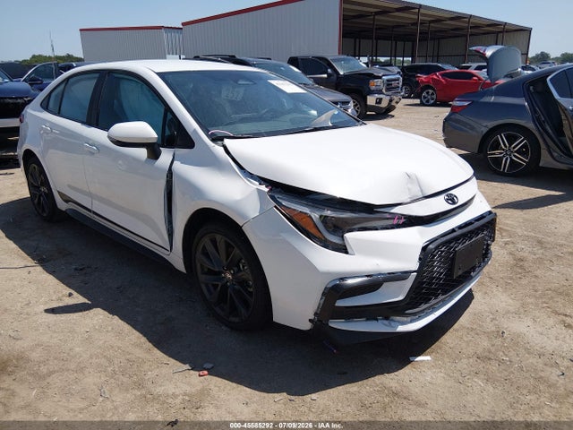 Продаж на аукціоні авто 2026 Toyota Corolla Se, vin: 5YFS4MCE3TP260771, номер лоту: 45585292