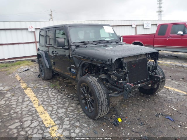 45585333 :رقم المزاد ، 1C4JJXP68PW630635 vin ، 2023 Jeep Wrangler 4xe Sahara 4x4 مزاد بيع