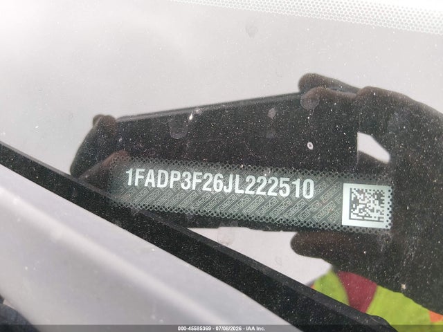 Ford FOCUS SE 2018 1FADP3F26JL222510 Image 9