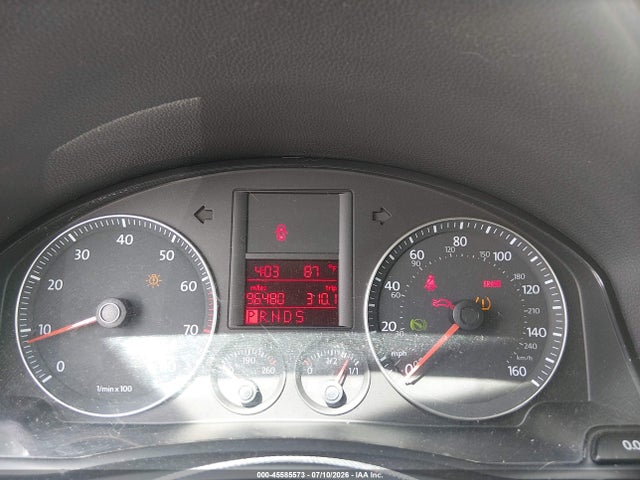 2008 Volkswagen Jetta Se/sel მანქანა იყიდება აუქციონზე, vin: 3VWRZ71K78M032245, აუქციონის ნომერი: 45585573