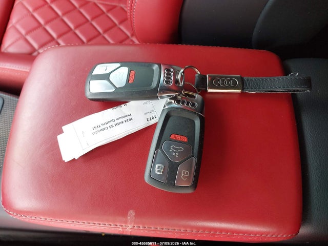 Aukcja sprzedaży 2024 Audi S5 Cabriolet Premium Tfsi Quattro Tiptronic, vin: WAU24GF53RN008874, numer aukcji: 45585611
