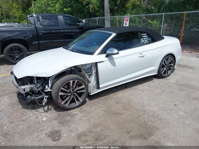 Aukcja sprzedaży 2024 Audi S5 Cabriolet Premium Tfsi Quattro Tiptronic, vin: WAU24GF53RN008874, numer aukcji: 45585611